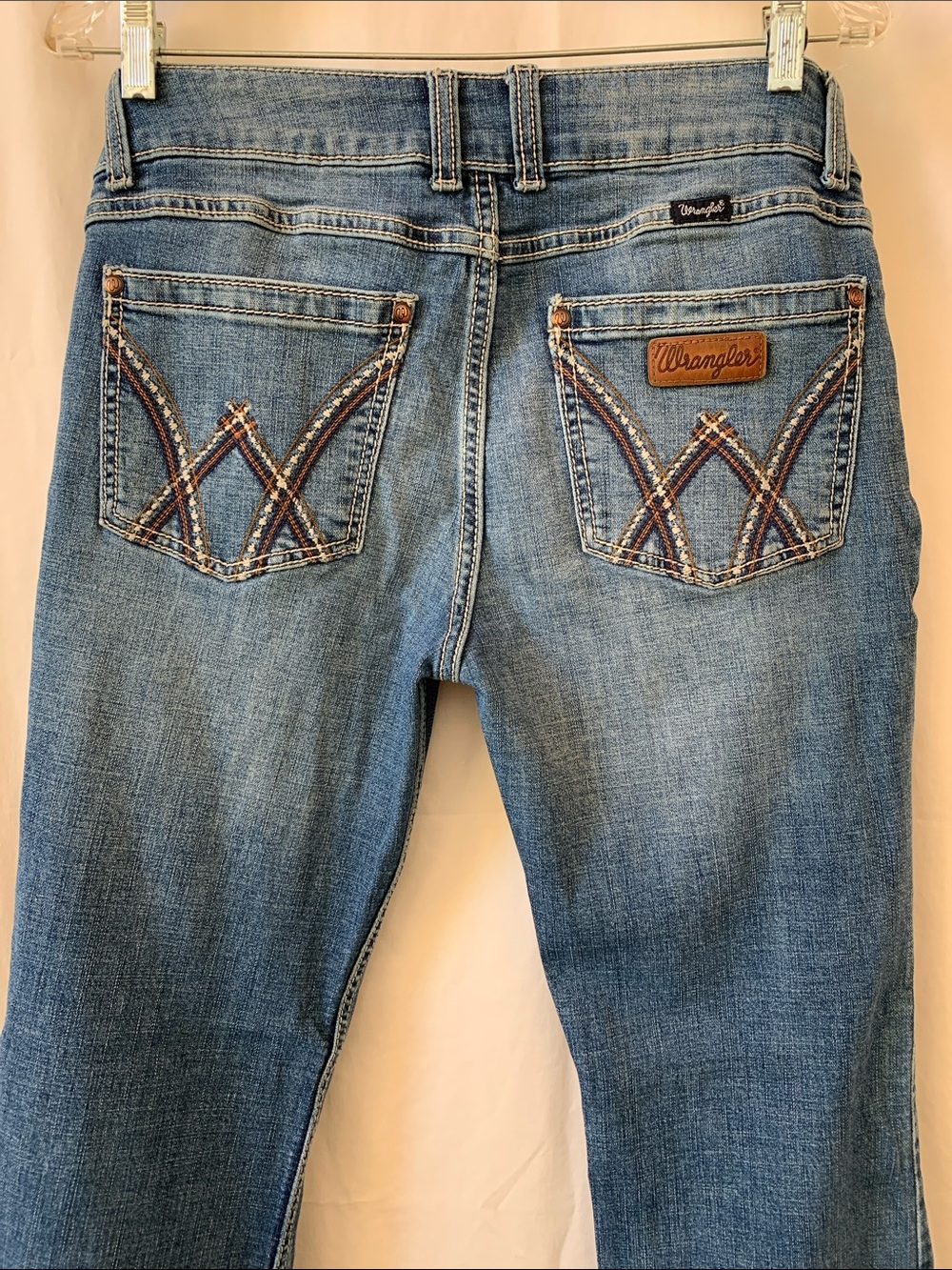 Wrangler Light Blue Boot Cut Jeans size 11
